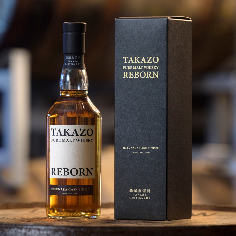 ALC.46％ TAKAZO PURE MALT MIZUNARA CASK FINISH