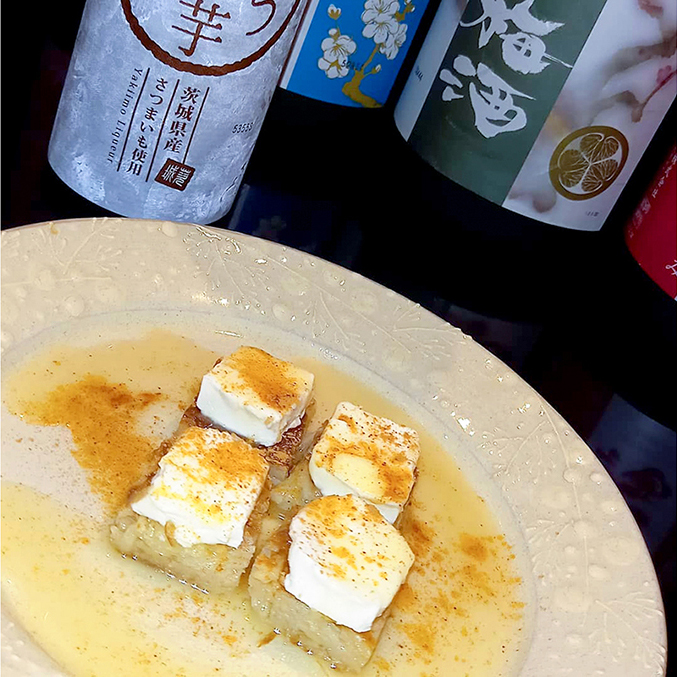 ロスティ・クリームチーズ with酔う焼き芋